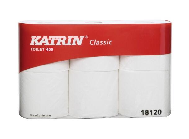 Toalettpapir Katrin Toilet 400 2L 50m(6) 